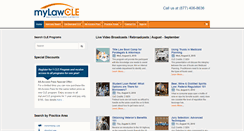 Desktop Screenshot of mylawcle.com